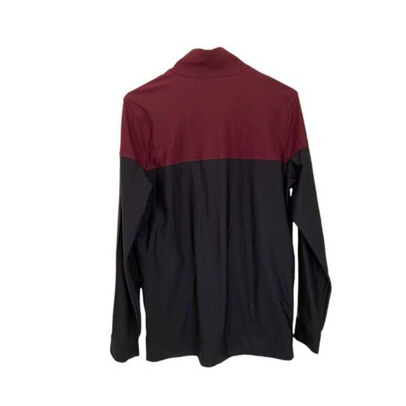 Under Armor Black/Maroon Zip-up (Small) - Picture 2 of 4